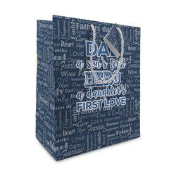 My Father My Hero Medium Gift Bag