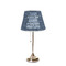 My Father My Hero Poly Film Empire Lampshade - On Stand