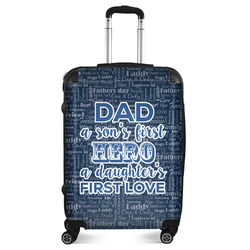 My Father My Hero Suitcase - 24" Medium - Checked