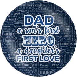 My Father My Hero Melamine Plate