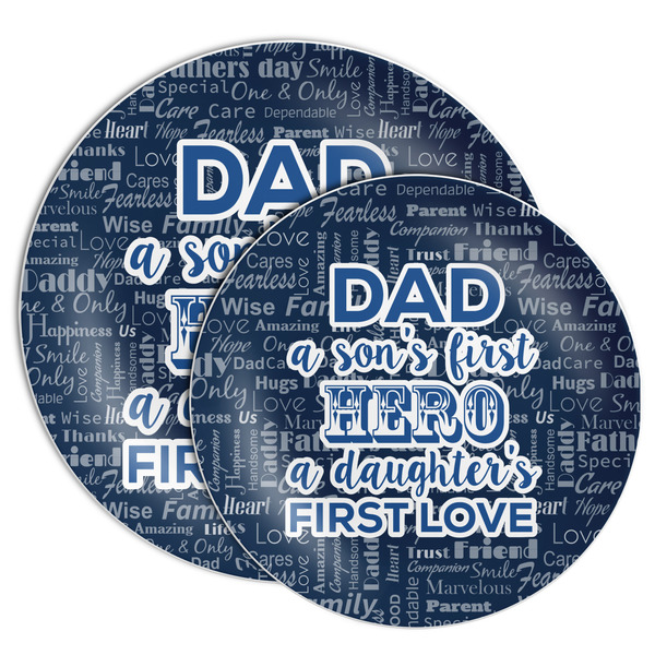 My Father My Hero Melamine Plates - PARENT/MAIN