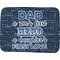 My Father My Hero Memory Foam Bath Mat - 48"x36"