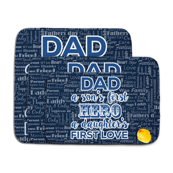 My Father My Hero Memory Foam Bath Mat - MAIN PARENT