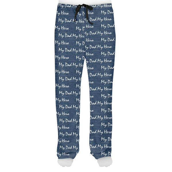 My Father My Hero Men's Pjs Front - on model