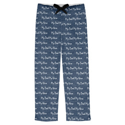 My Father My Hero Mens Pajama Pants - L (Personalized)