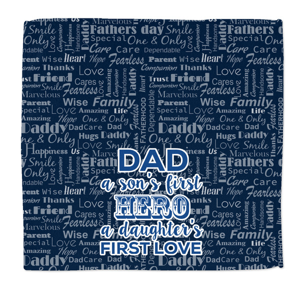 Custom My Father My Hero Microfiber Dish Rag