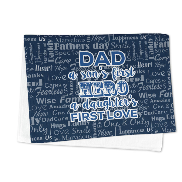 My Father My Hero Microfiber Dish Towel - FOLDED HALF