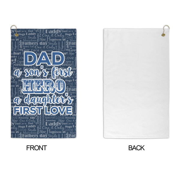 My Father My Hero Microfiber Golf Towels - APPROVAL