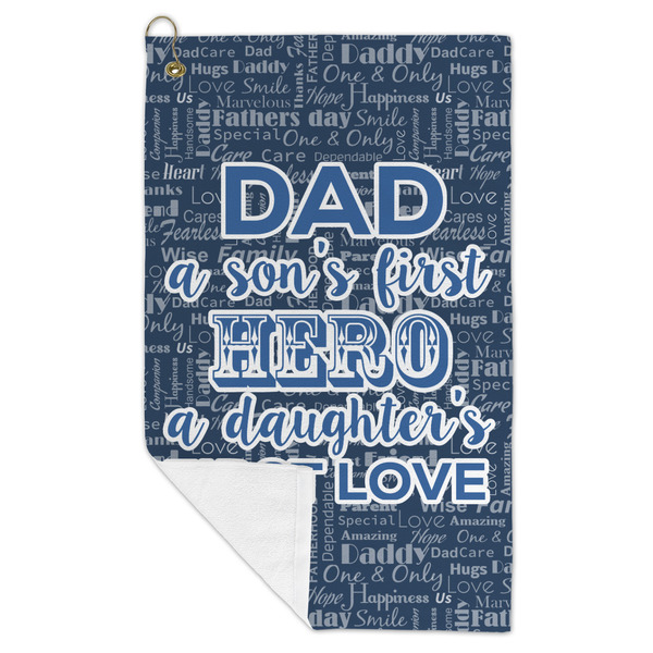 My Father My Hero Microfiber Golf Towels - FOLD