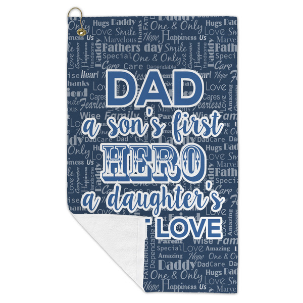 My Father My Hero Microfiber Golf Towels - FOLD