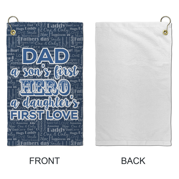 My Father My Hero Microfiber Golf Towels - Small - APPROVAL