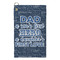 My Father My Hero Microfiber Golf Towel - Small