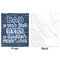 My Father My Hero Minky Blanket - 50"x60" - Single Sided - Front & Back