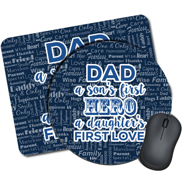 Custom My Father My Hero Mouse Pad