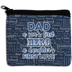 My Father My Hero Rectangular Coin Purse (Personalized)