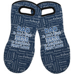 My Father My Hero Neoprene Oven Mitts - Set of 2