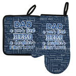 My Father My Hero Left Oven Mitt & Pot Holder Set