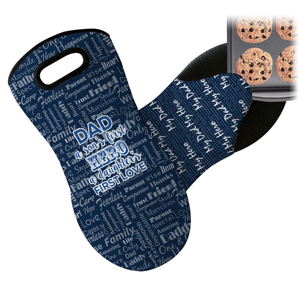 My Father My Hero Neoprene Oven Mitt