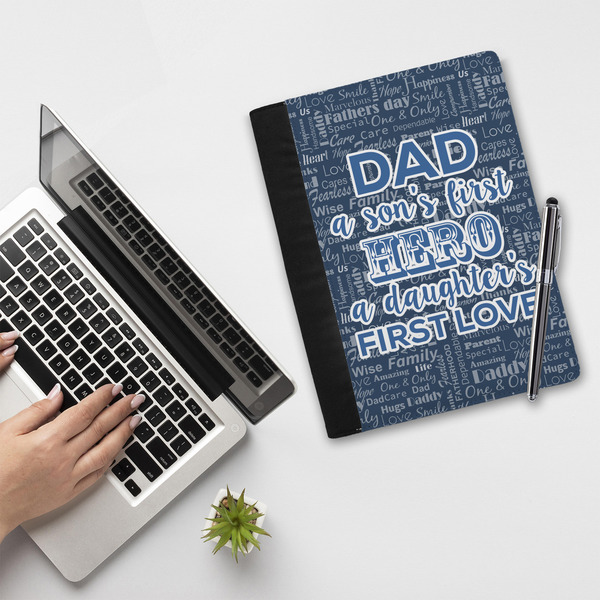My Father My Hero Notebook Padfolio - LIFESTYLE (large)