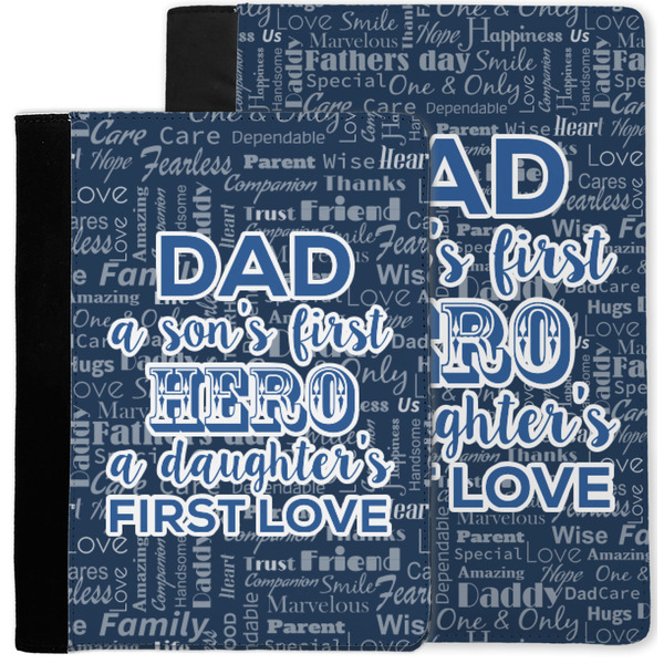 My Father My Hero Notebook Padfolio - MAIN