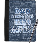 My Father My Hero Notebook Padfolio - Large