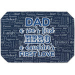 My Father My Hero Dining Table Mat - Octagon (Single-Sided)