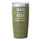My Father My Hero Olive Polar Camel Tumbler - 20oz - Single Sided - Approval