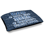 My Father My Hero Outdoor Dog Bed - Large