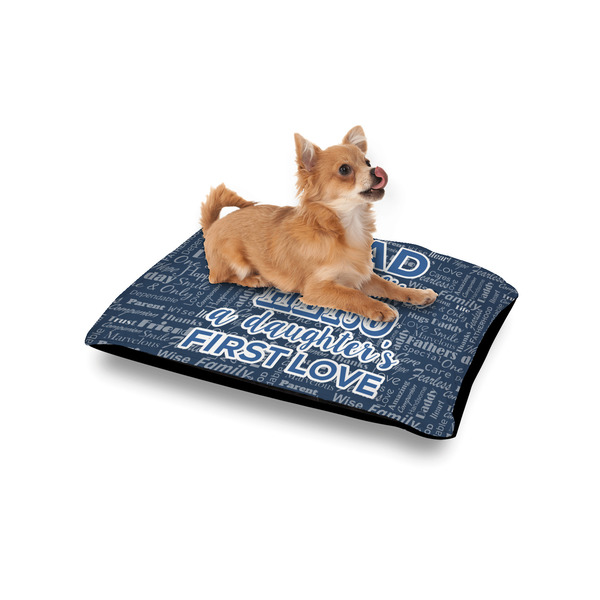My Father My Hero Outdoor Dog Beds - Small - IN CONTEXT