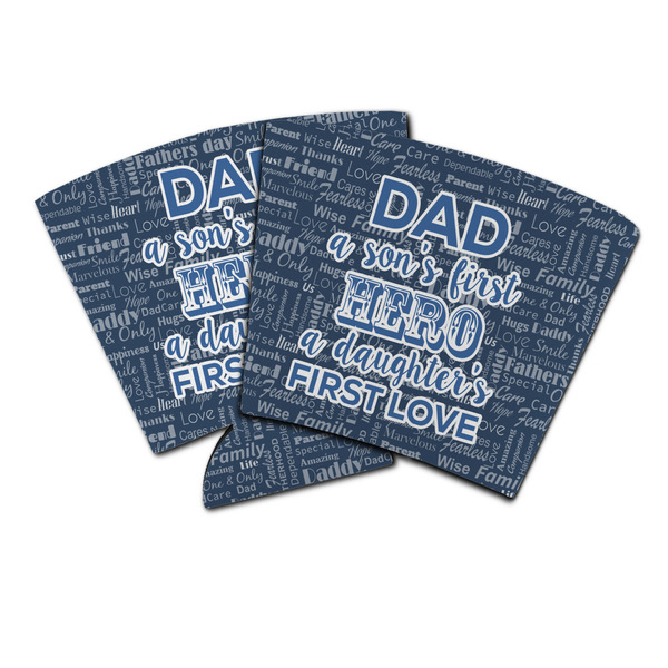 Custom My Father My Hero Party Cup Sleeve