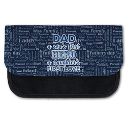 My Father My Hero Canvas Pencil Case