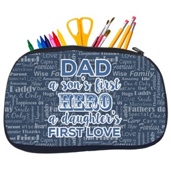 My Father My Hero Neoprene Pencil Case - Medium
