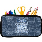 My Father My Hero Neoprene Pencil Case - Small