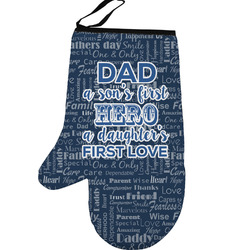 My Father My Hero Left Oven Mitt