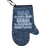 My Father My Hero Right Oven Mitt