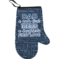 My Father My Hero Right Oven Mitt