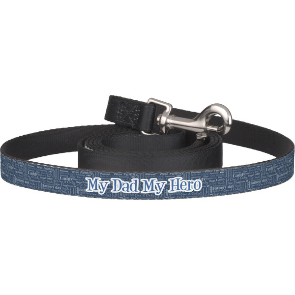 Custom My Father My Hero Dog Leash (Personalized)