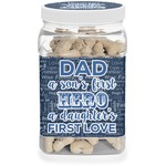 My Father My Hero Dog Treat Jar