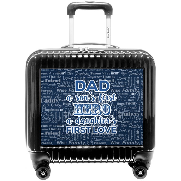 Custom My Father My Hero Pilot / Flight Suitcase