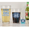 My Father My Hero Pint Glass - Two Content - In Context