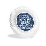 My Father My Hero Plastic Party Appetizer & Dessert Plates - 6