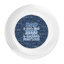 My Father My Hero Plastic Party Dinner Plates - 10"