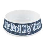 My Father My Hero Plastic Dog Bowl - Small