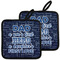 My Father My Hero Pot Holders - Set of 2