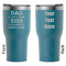 My Father My Hero RTIC Tumbler - Dark Teal - Double Sided - Front & Back