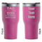 My Father My Hero RTIC Tumbler - Magenta - Double Sided - Front & Back