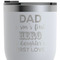 My Father My Hero RTIC Tumbler - White - Close Up
