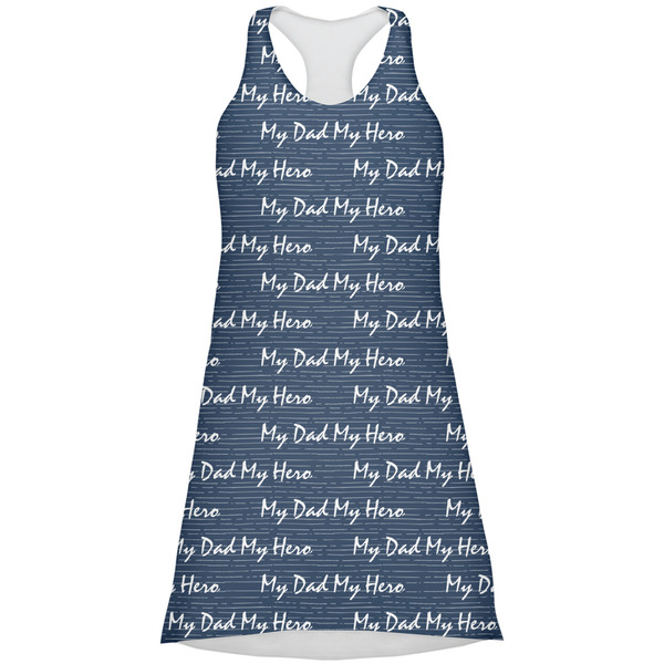 Custom My Father My Hero Racerback Dress - Small (Personalized)