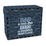 My Father My Hero Wood Recipe Box - Full Color Print