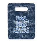 My Father My Hero Rectangular Trivet with Handle